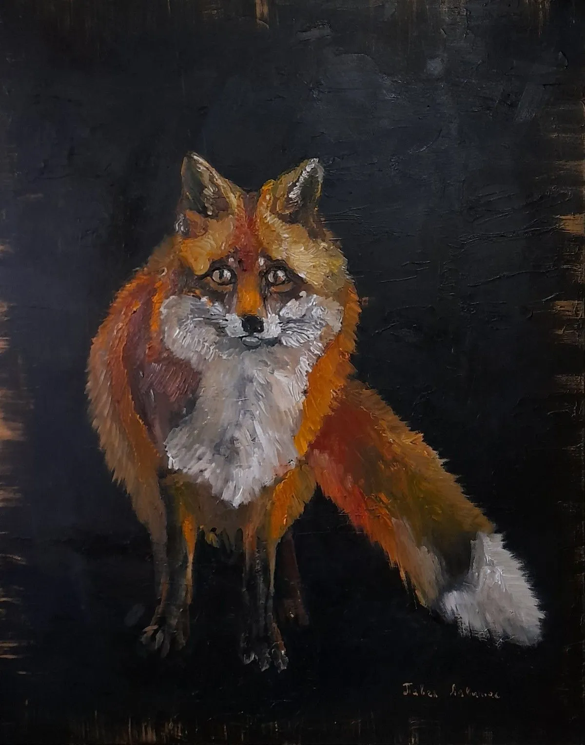 Fox, artwork by Pavel Levites