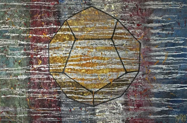 dodecahedron 4., artwork by Jason Lincoln Jeffers