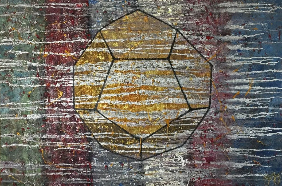 dodecahedron 4., artwork by Jason Lincoln Jeffers