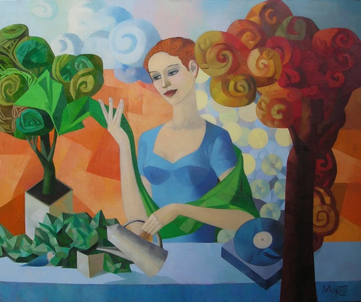 Morning, musik ..., œuvre de Marta Shmatava