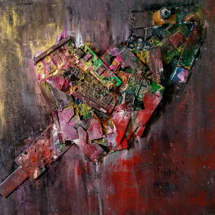 Our Love for tech, œuvre de Patrick van