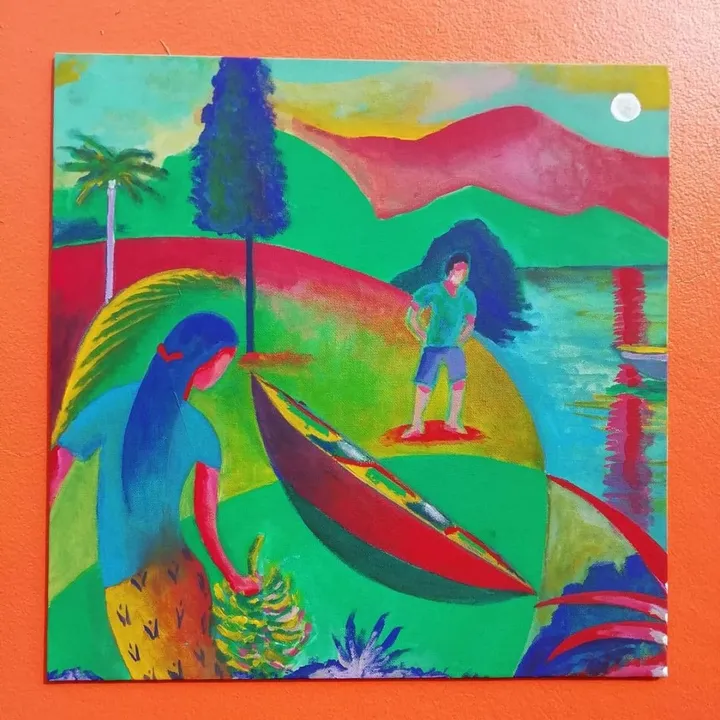 Bananos y Granadinas, œuvre de Aziel Barrientos