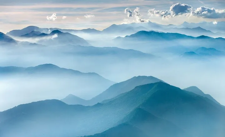 Montenegro Mountains - Limited Edition #5/9 (4 sold ), œuvre de Art Zamur