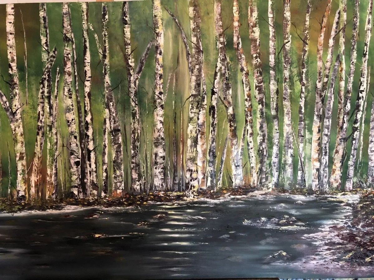 petite rivière, artwork by Danielle Quevillon