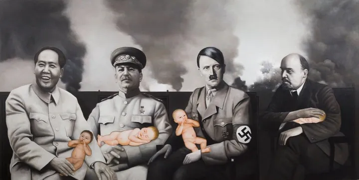 However, artwork by Klaus Guingand
