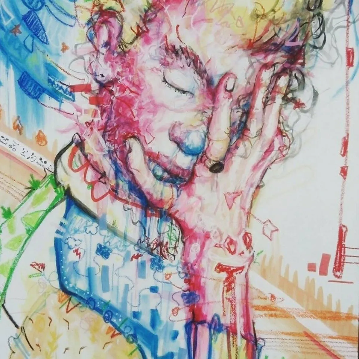Tired, artwork by Sheraf Prod
