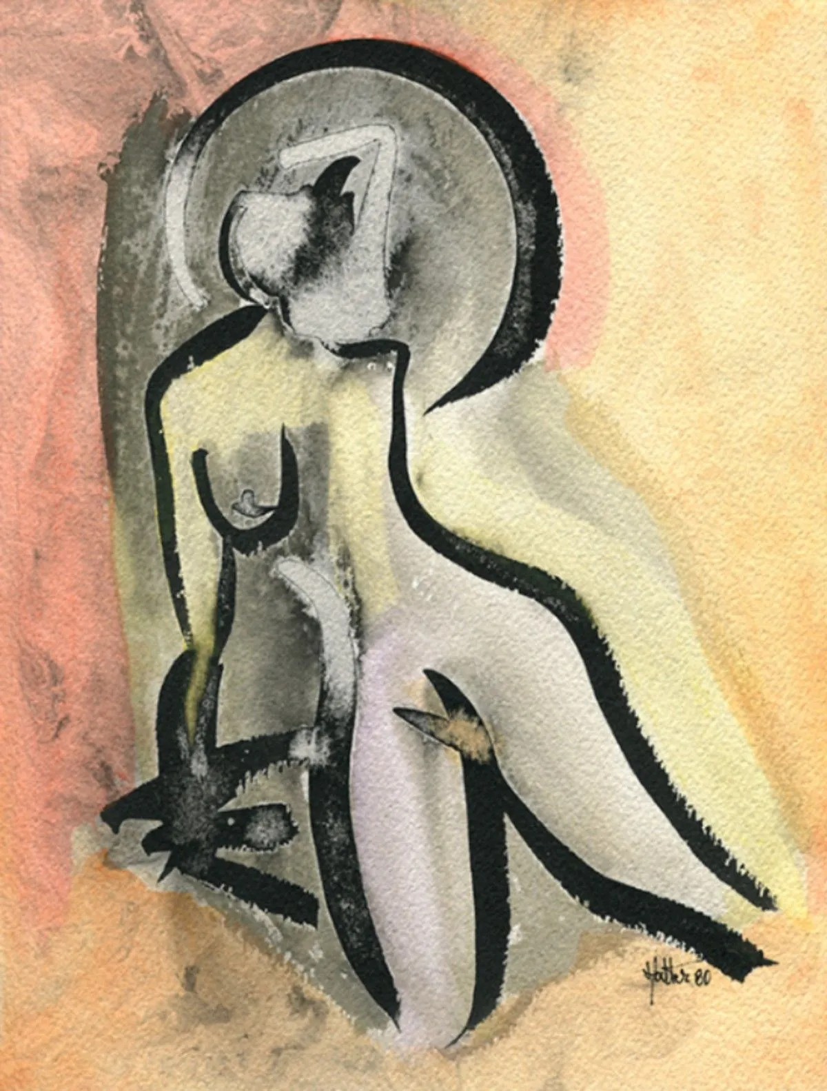 Femme, œuvre de Alain HALTER