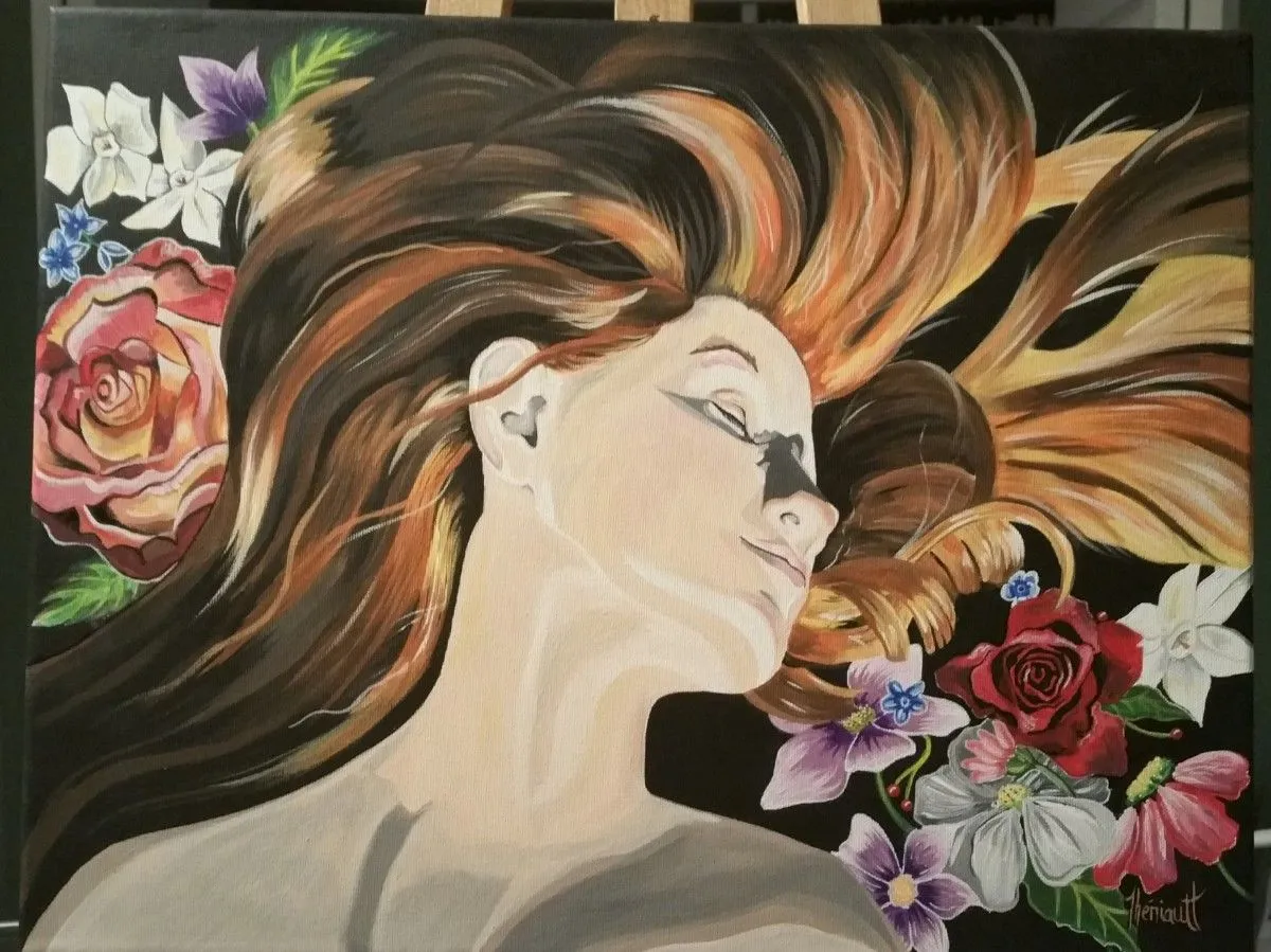 Le repos, artwork by Isabelle Thériault