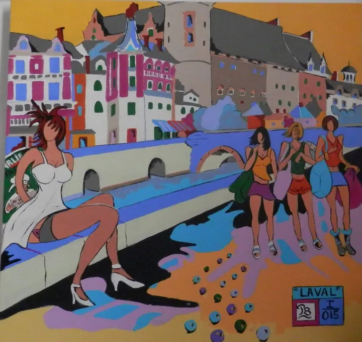"Laval", artwork by Patrick Bergès