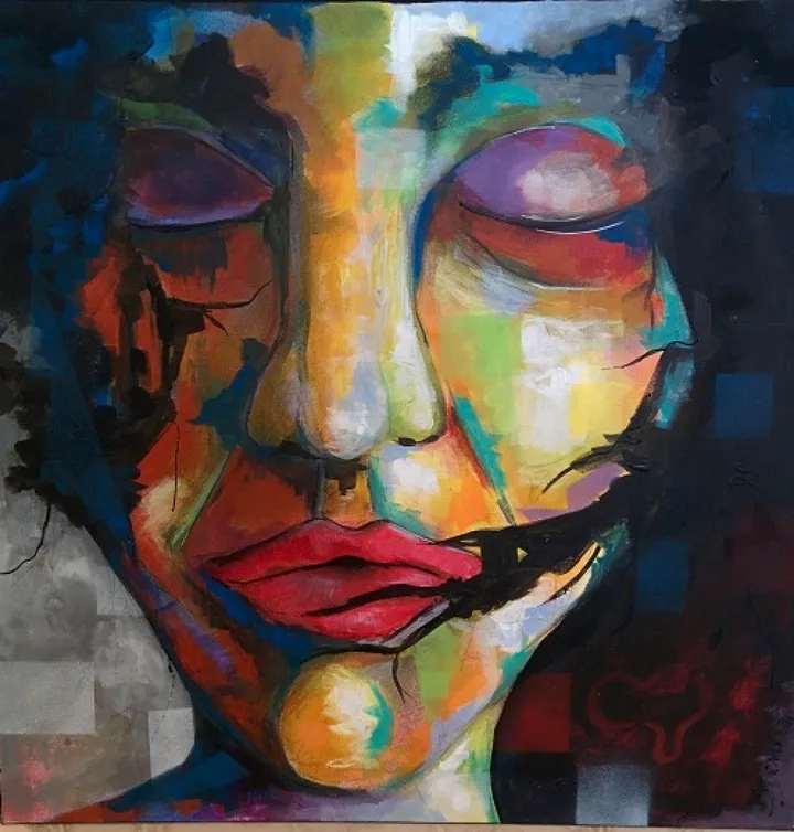 Carreau, œuvre de Sylvain Demers