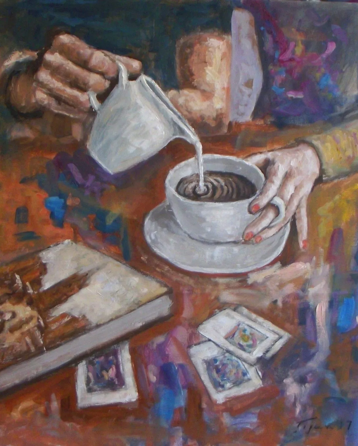 Milk, œuvre de Bogdan ?igan