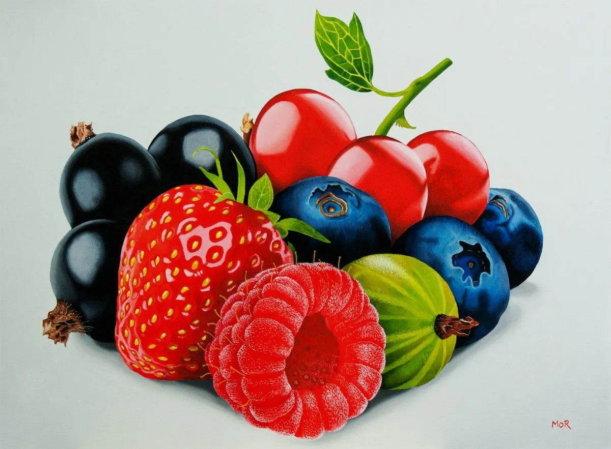 Berry Selection II, œuvre de Dietrich Moravec