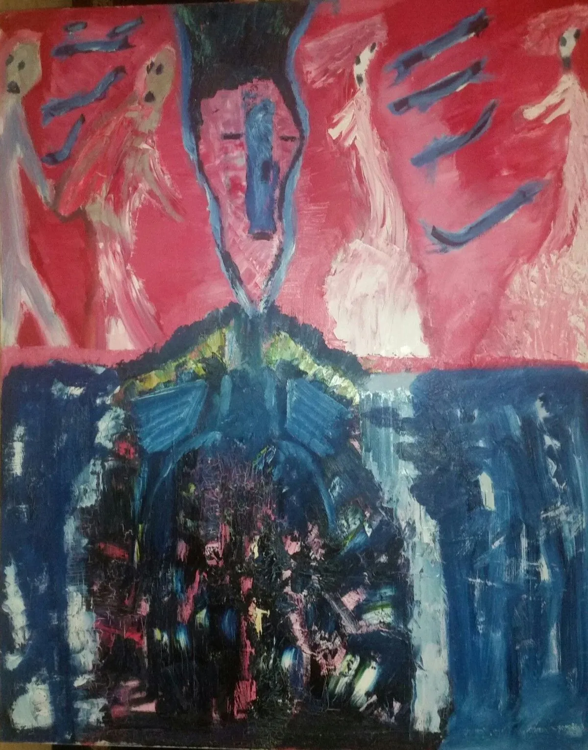 Choc des cultures, œuvre de Berra'S ART