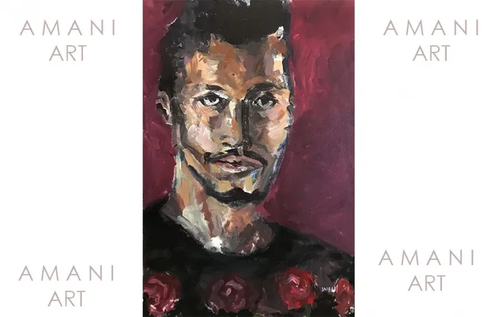 Figurative Boy, œuvre de Amani Terzakis