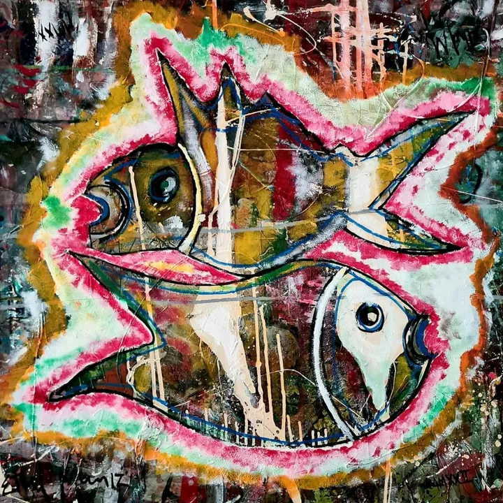 Les Poisons QuantiqueOpus, artwork by Ethel Muniz