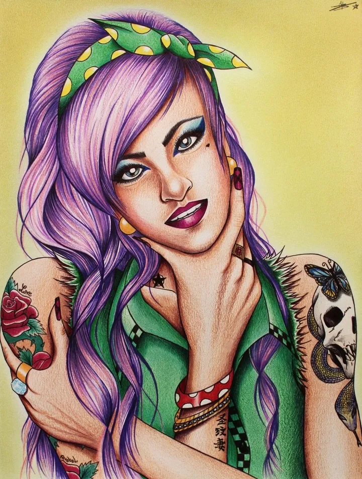Love Rebel, artwork by Grinh VU