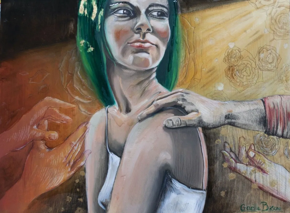 Solidarité, artwork by Gaëlle Bigoni