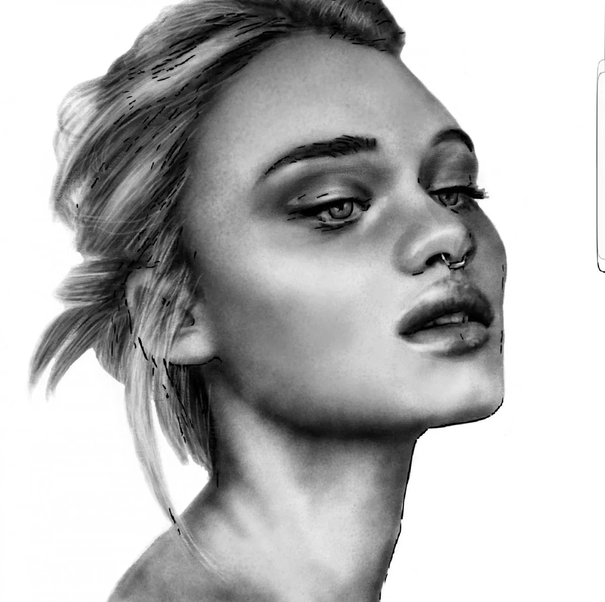 Thoughts, artwork by Ellis Eyre