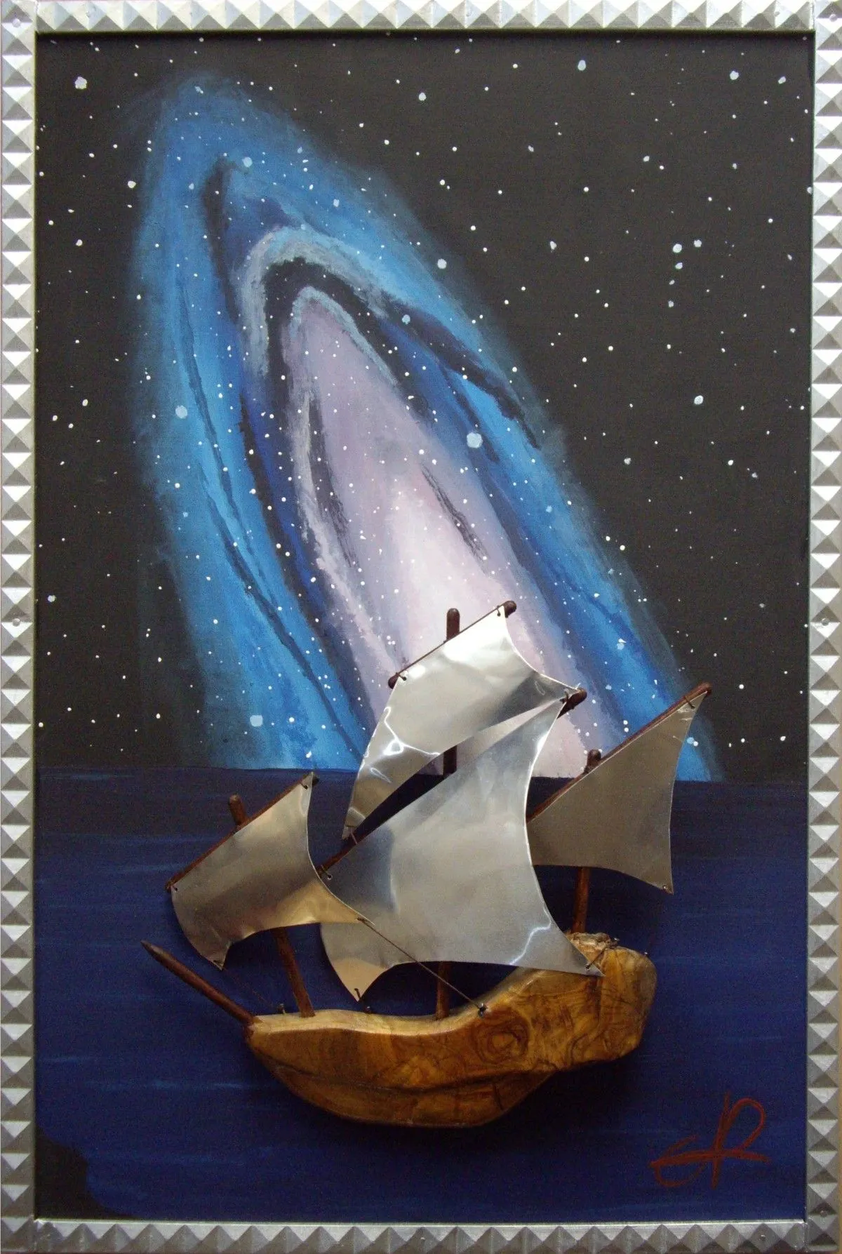Galaxy, artwork by Nasto Elenit