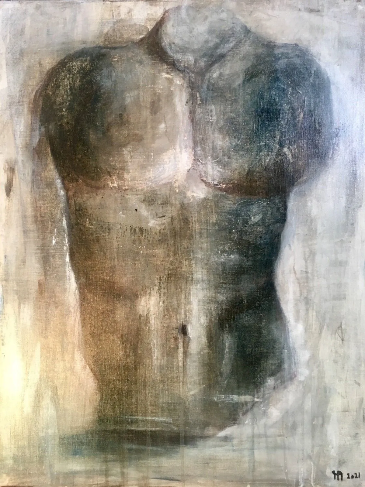 Avé César, artwork by Françoise AUGUSTINE