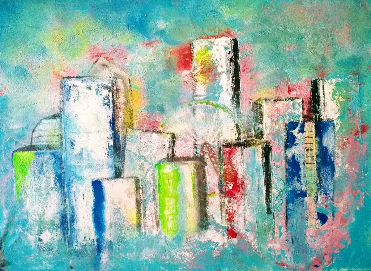 The big Fair, artwork by Patrick van