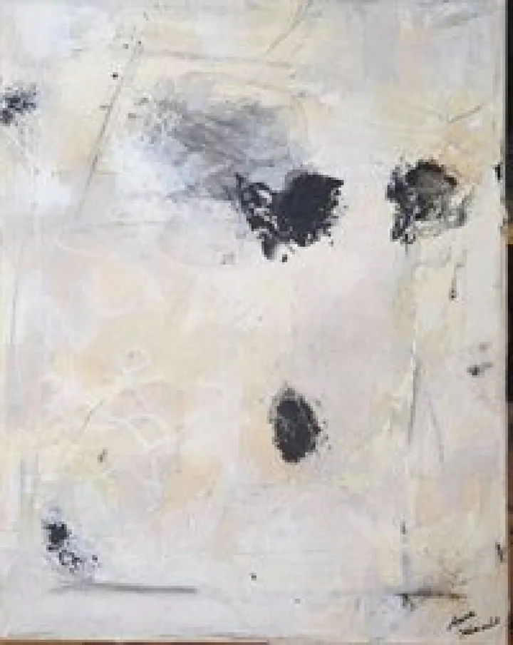 Bouquet noir, artwork by Anne Thériault