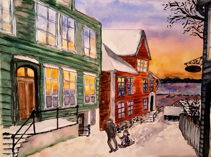 Somewhere north, œuvre de Bistra Hristova