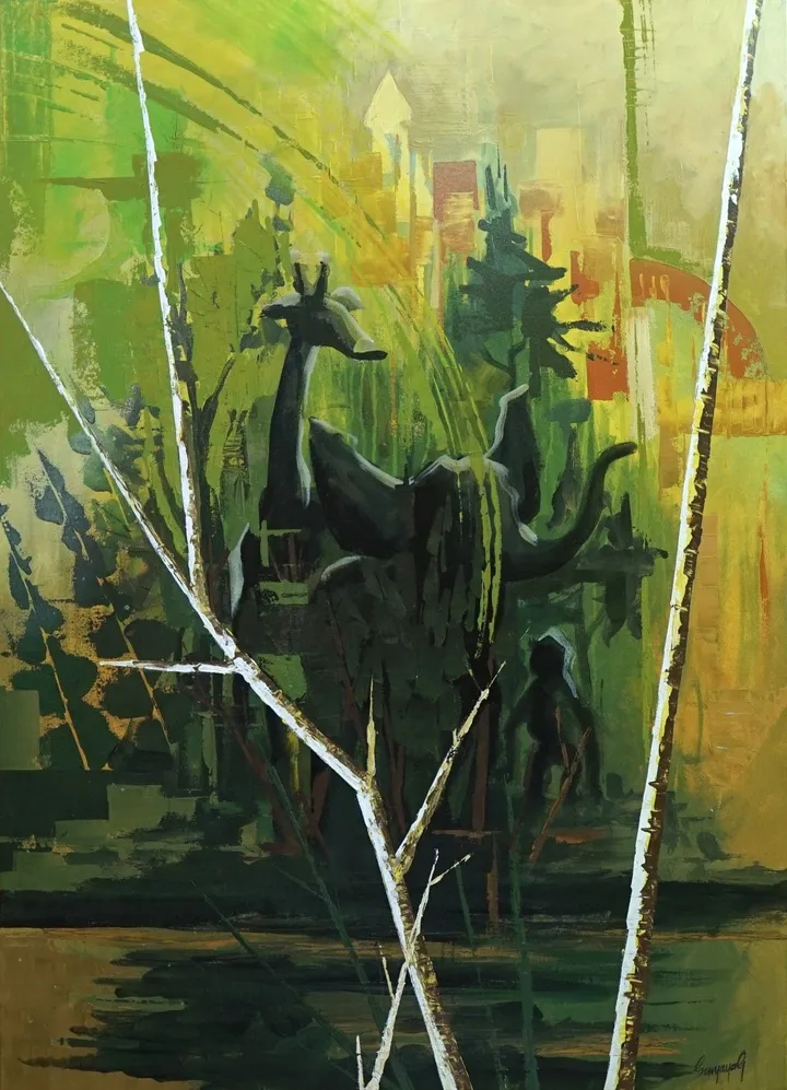Environs, œuvre de Sanjaya Gunarathna