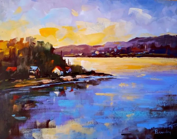Étincelles de lumière, artwork by France Beaudry