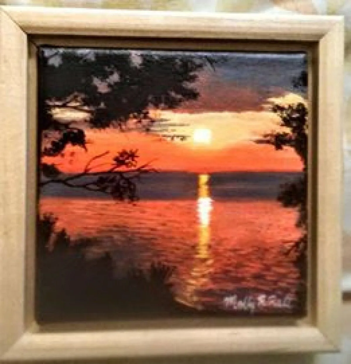 A Bit of Orange, artwork by Molly Ratt