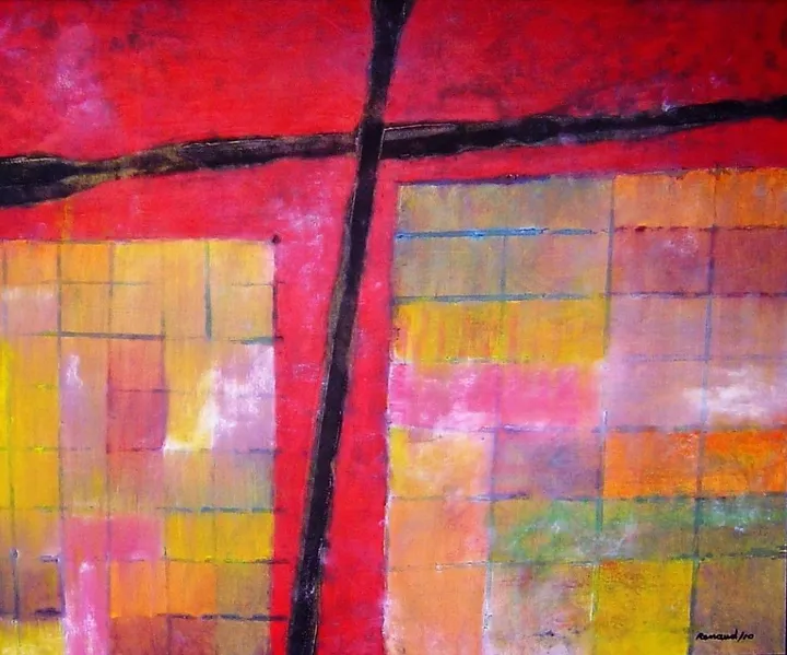 Composition 10-29, artwork by Marcel Renaud