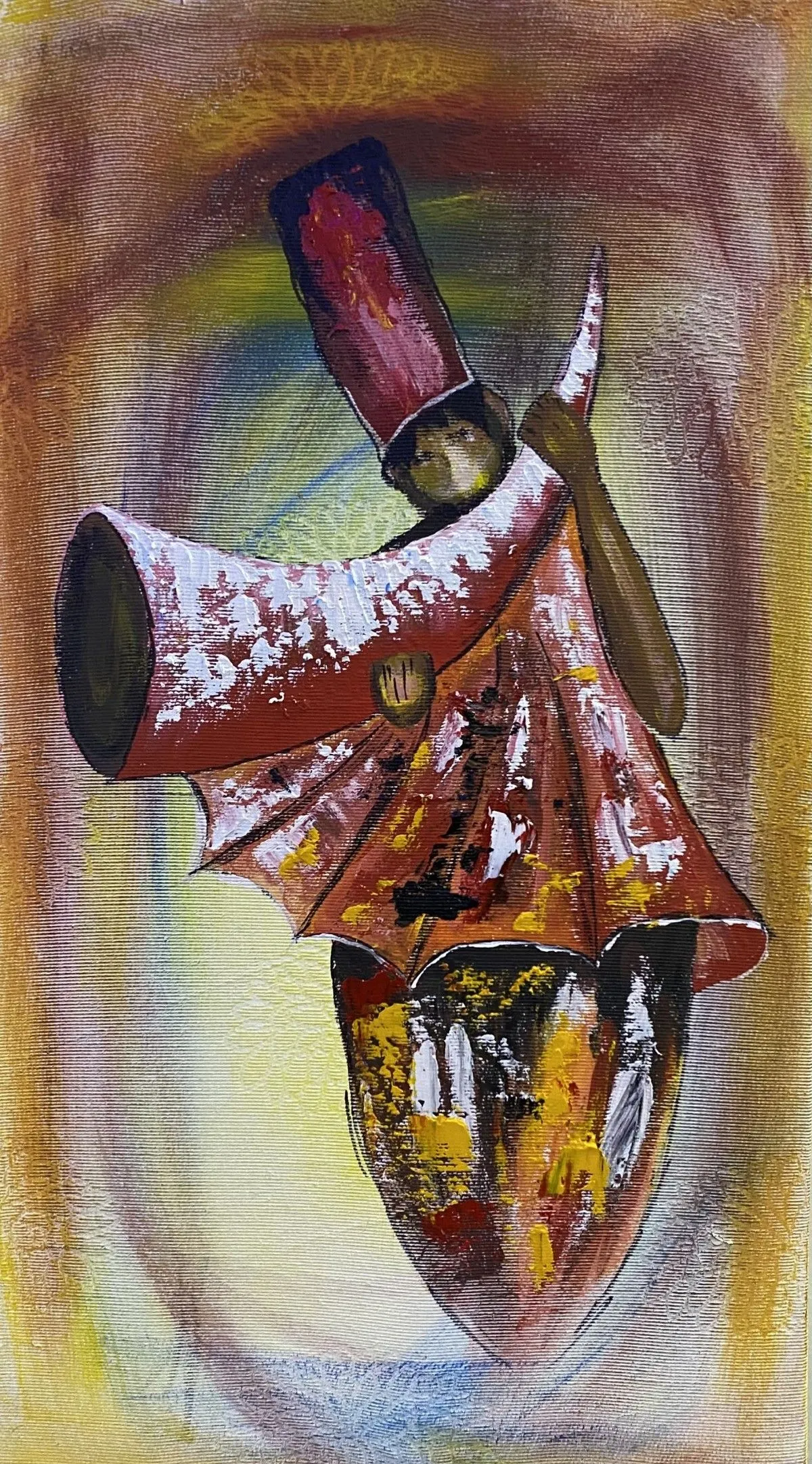 Africa culture, artwork by Justice Ankrah