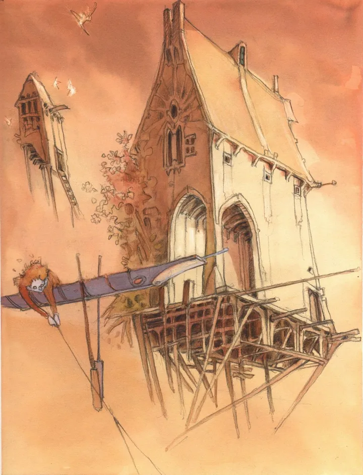 Barque, œuvre de Benoît Rondia