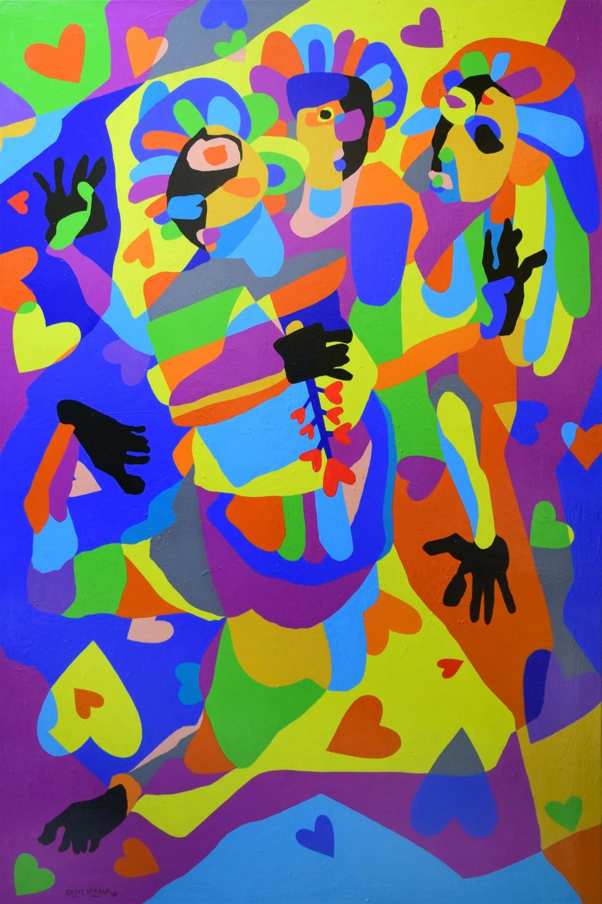 Best Friends, artwork by Rajat verma