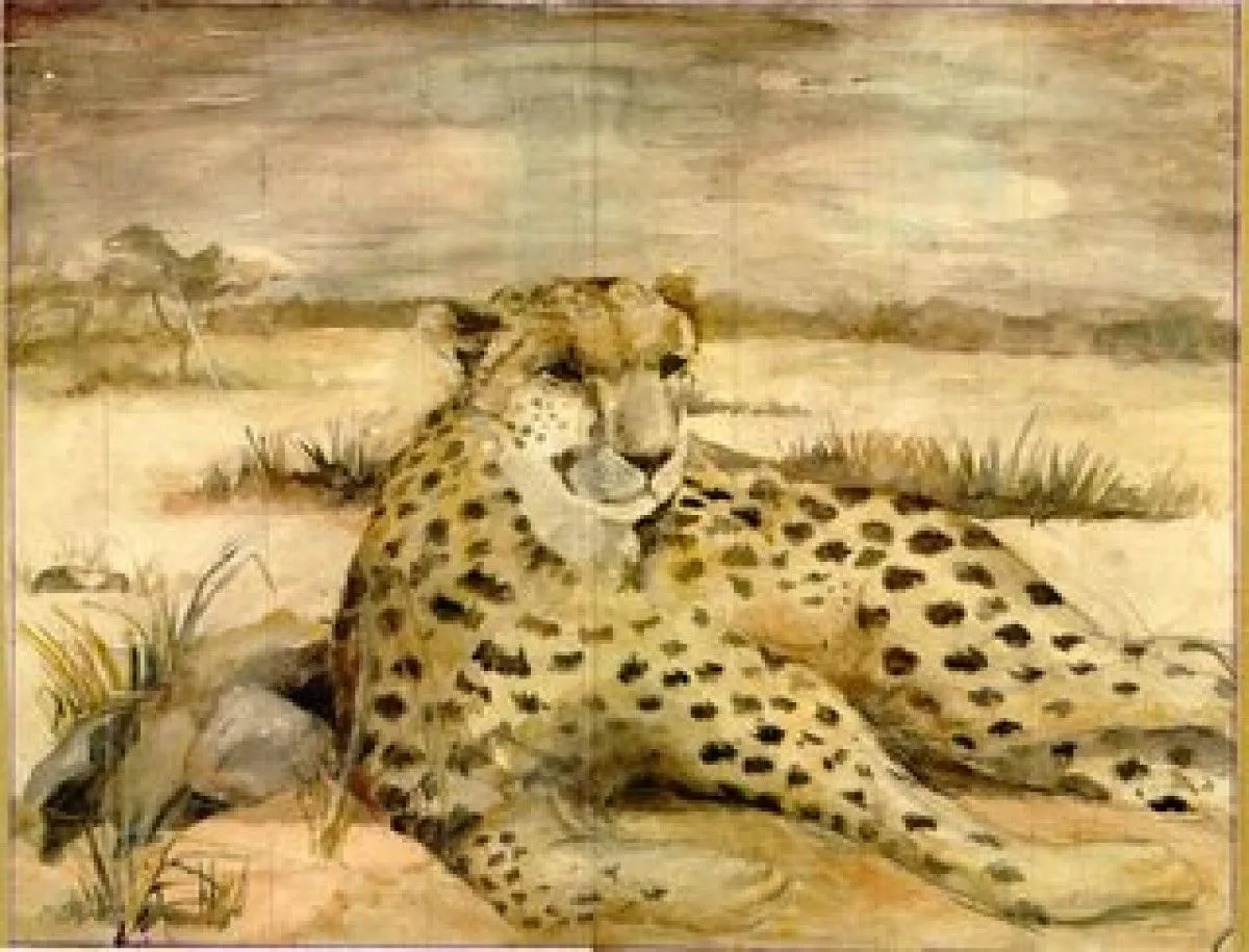 savanah, artwork by Chandrika G