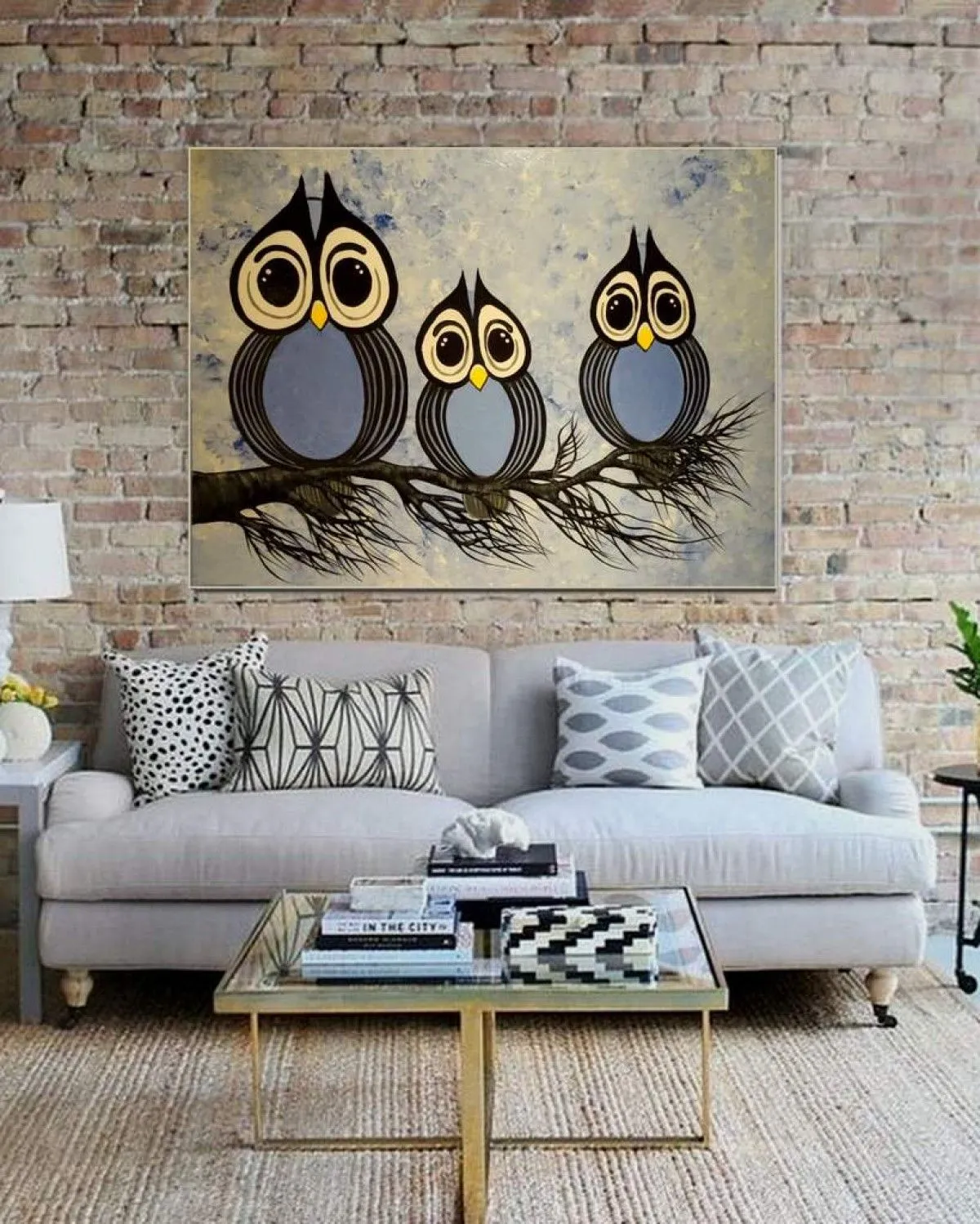 Owl, artwork by Galerie d'Art Lego