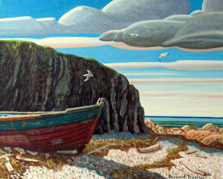 Séduction à Grande-Vallée, artwork by Bernard Proulx