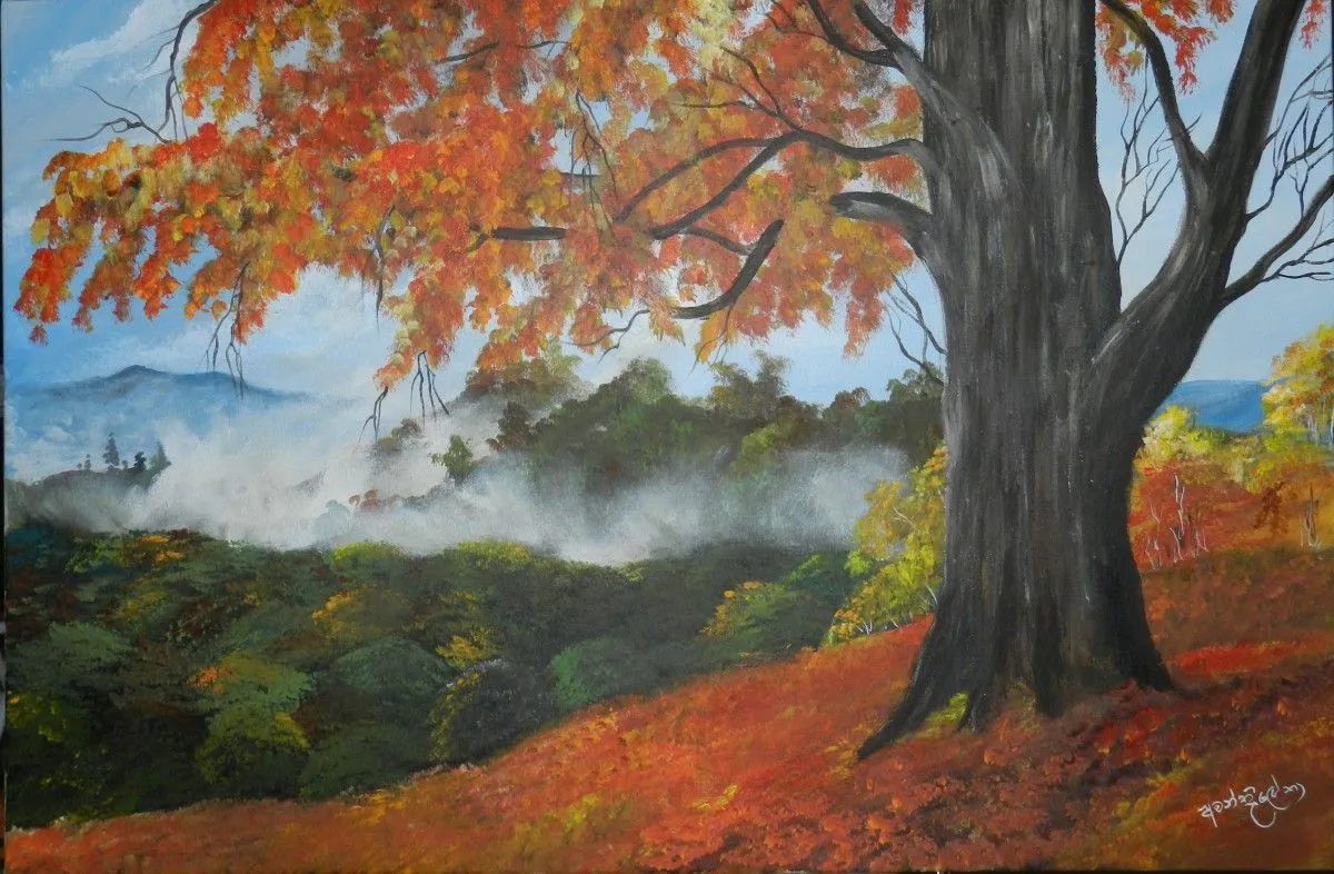 Autumn please wait, artwork by artof mine