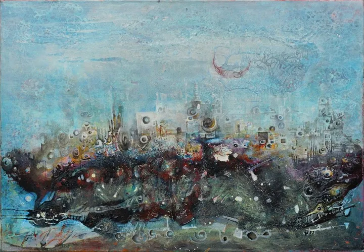 Whale Ship, œuvre de Duda Ijacic