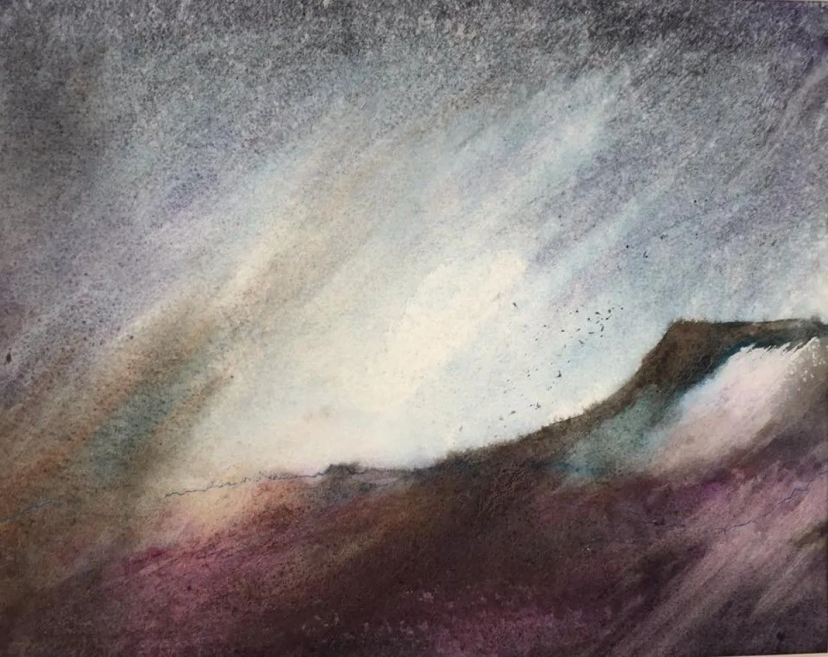 Living on the edge of Art, œuvre de Angus Stokes