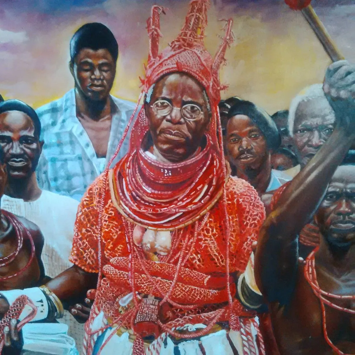 Coronation, artwork by Amadin O.d Benzy