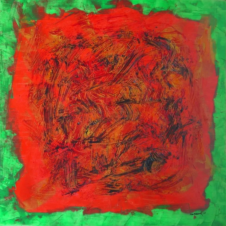 Composition 11-19, œuvre de Marcel Renaud