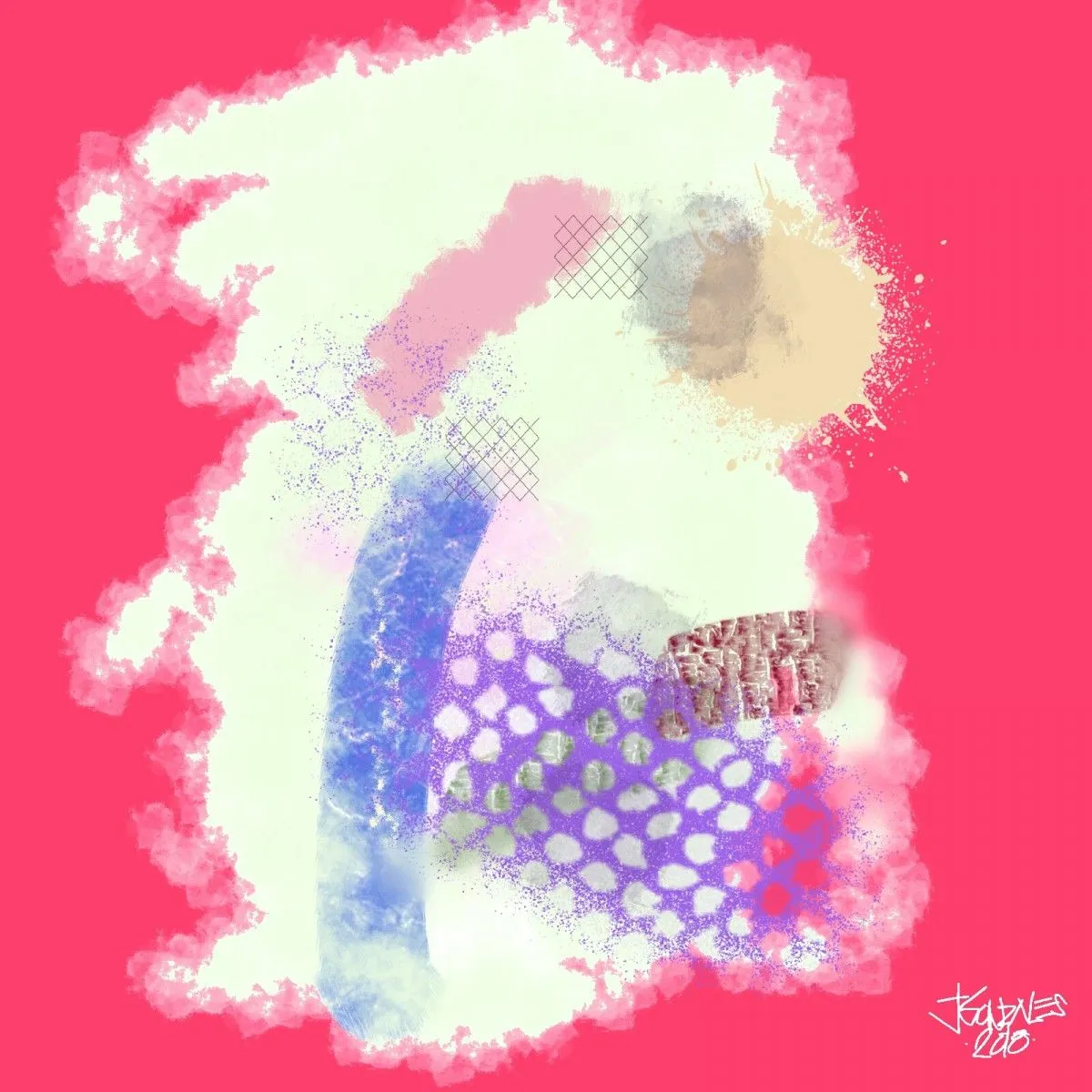 Abstract 003 by Jay Gonzales, artwork by Jay Gonzales