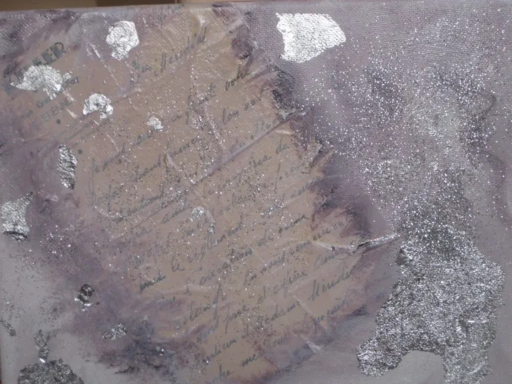 Les mots d'argent, œuvre de sylviane marie nardini
