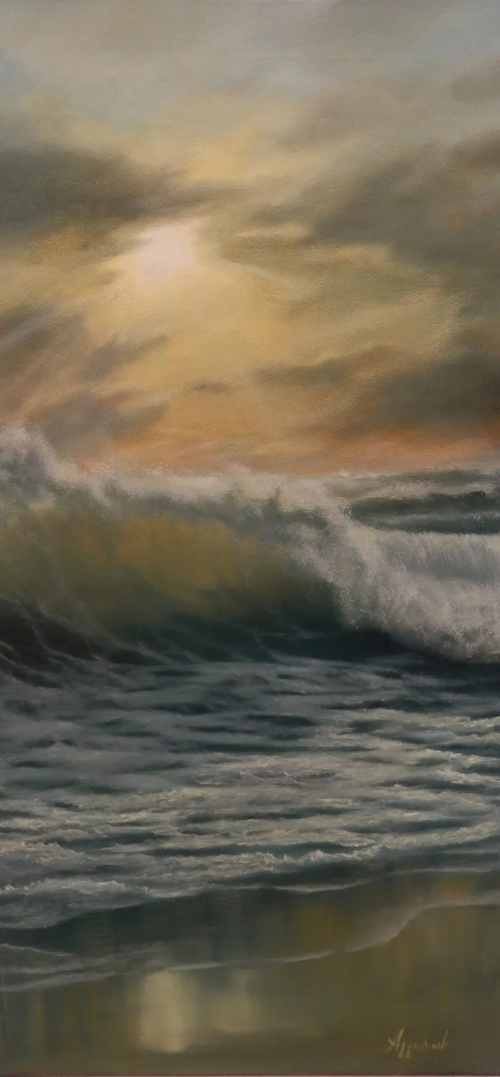 Transparency by Ageliki, 60X30cm, oil on streched canvas, œuvre de Ageliki Alexandridou