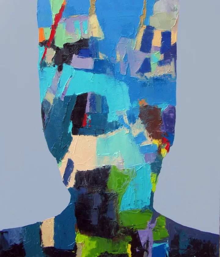 Masked Sentiment III, œuvre de Abhishek Kumar