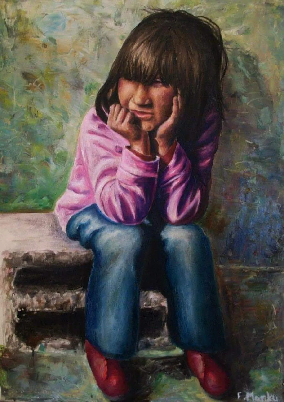 Gypsy, artwork by Florinda Marku