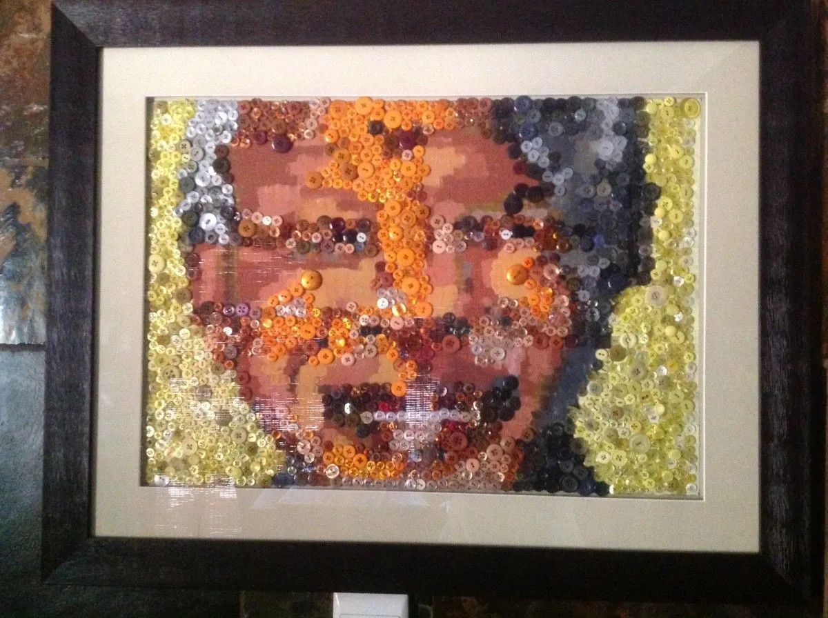 Nelson Mandela, œuvre de Cathy Cowan