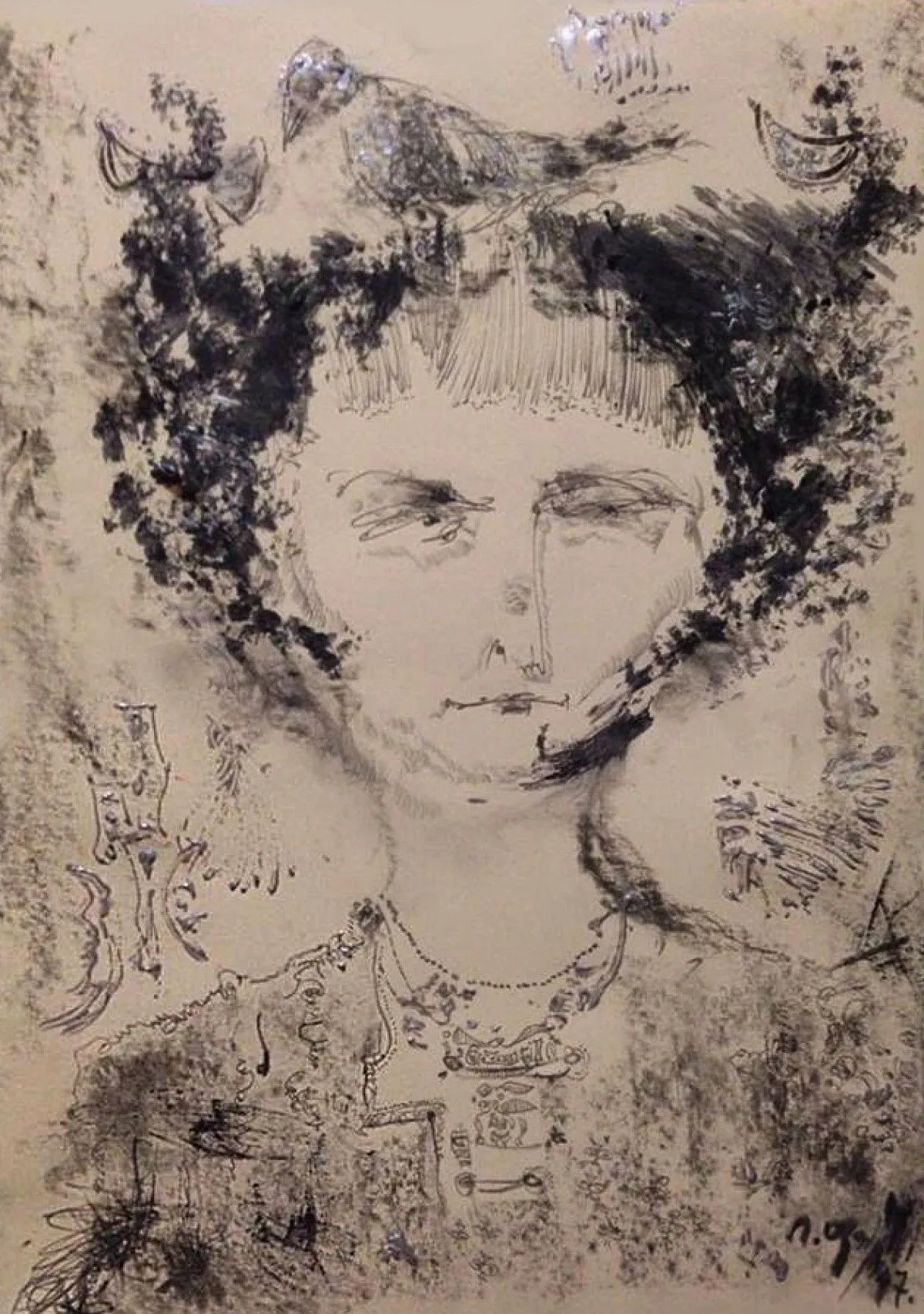 "lialia", artwork by Iliko Popkhadze
