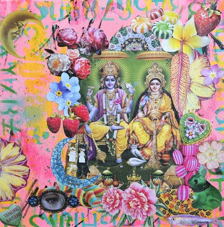 Divine Union, œuvre de Lorette C Luzajic